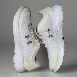 Under Armour Charged Escape 3 Womens Size 8.5 Gray White Running Shoes Sneakers